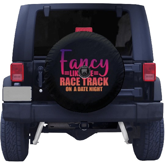 Fancy Like The Race Track On A Date Night 3 Spare Tire Covers
