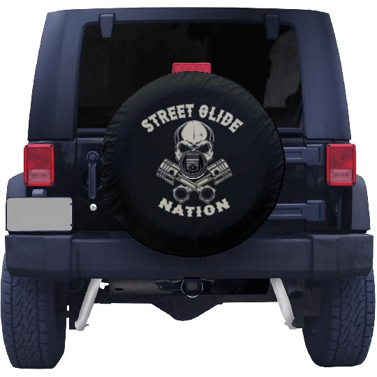 Street Glide Nation Motorcycle Motorcycle Rider Spare Tire Covers