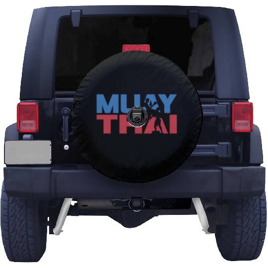 Muay Thai Fighter Boxing Martial Arts Hobby Spare Tire Covers