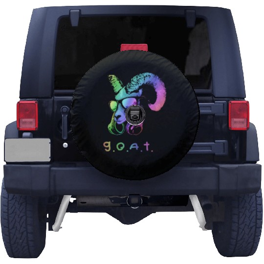 The GOAT Cool and Funny Music Animal with Spare Tire Covers