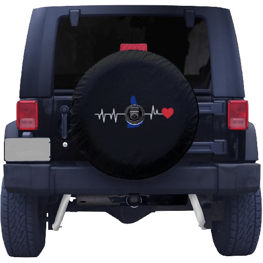 New Hampshire Heartbeat Gift Spare Tire Covers