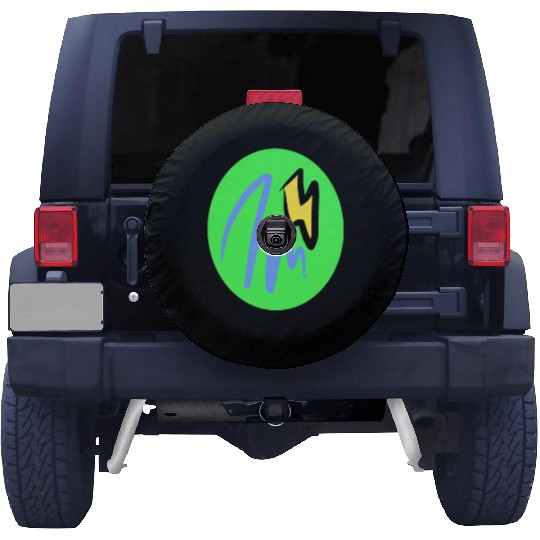 Tornado and Thunder design Spare Tire Covers