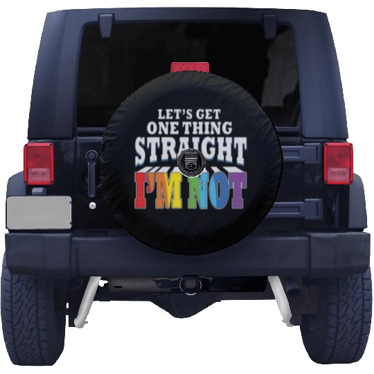 LBGT Flag Gay Pride Human Spare Tire Covers