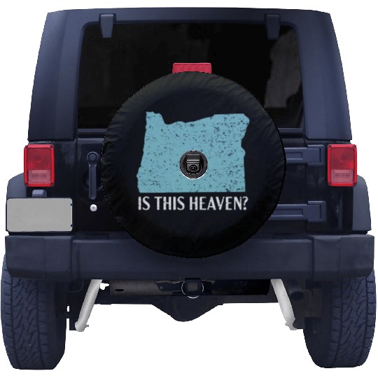 Is This Heaven Oregon USA America Oregonians Spare Tire Covers