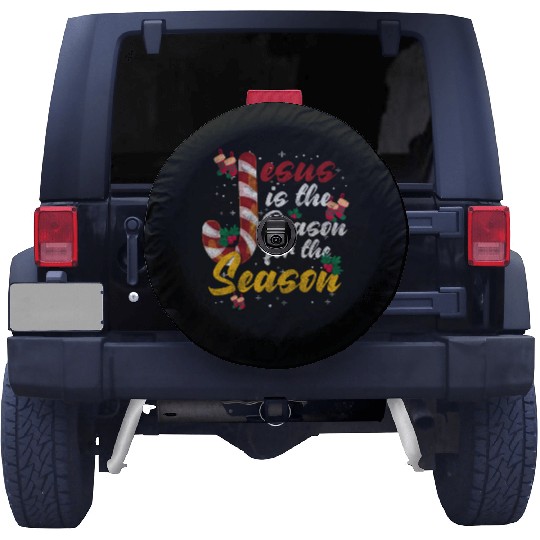 Winter Snowman Spare Tire Covers