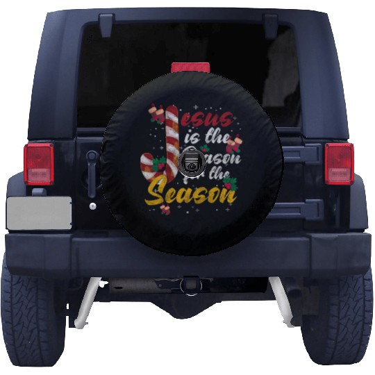 Winter Snowman Spare Tire Covers