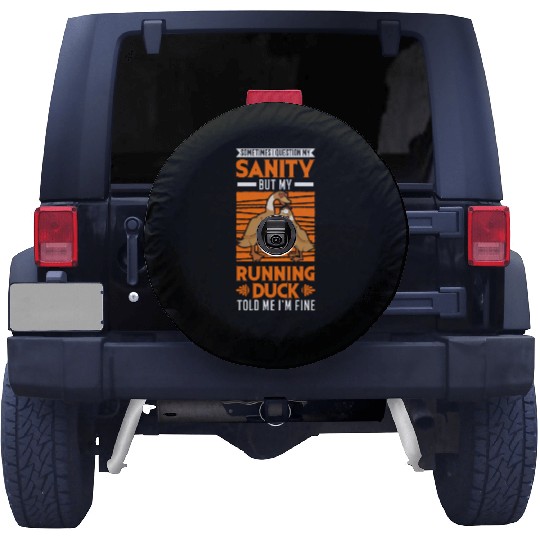 Running Duck Sanity Spare Tire Covers