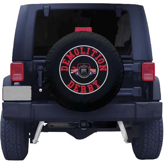 Demolition Derby Driver Demolition Derby Spare Tire Covers