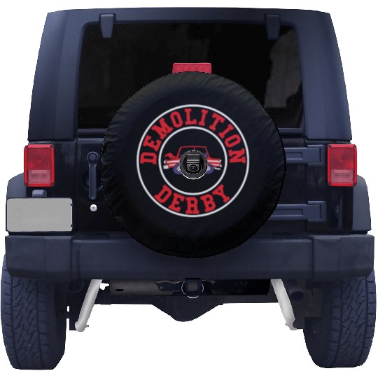 Demolition Derby Driver Demolition Derby Spare Tire Covers