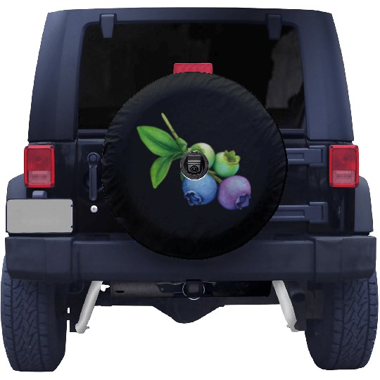 blueberries Spare Tire Covers