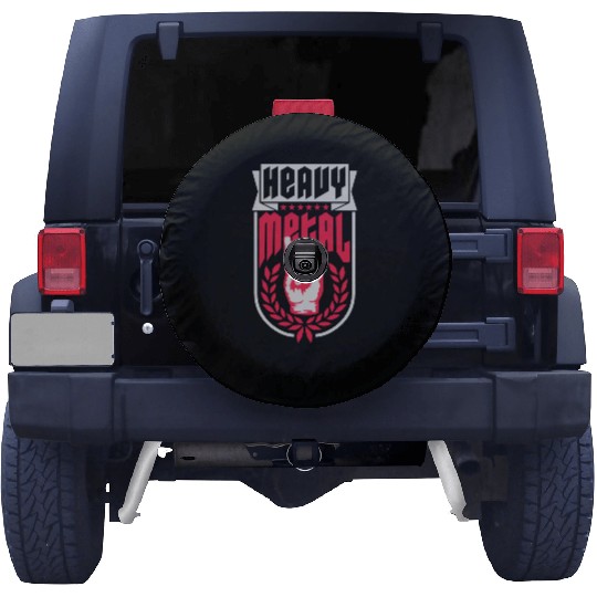 Heavy metal 2 hands Spare Tire Covers