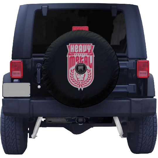 Laurel wreath heavy metal Spare Tire Covers