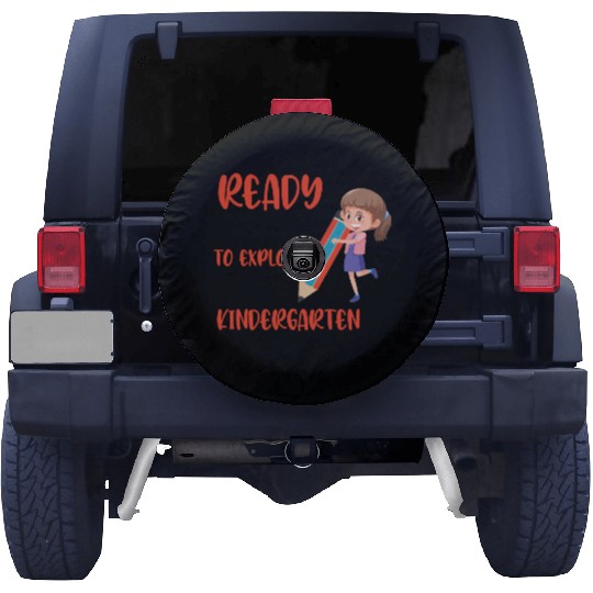 ready to explore kindergarten Spare Tire Covers