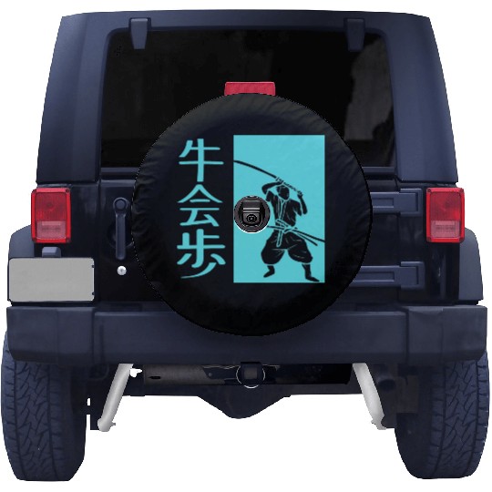 Samurai Warrior Spare Tire Covers