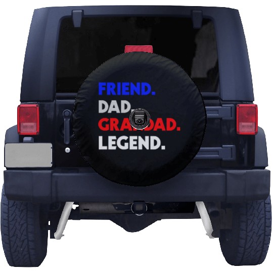 FRIEND DAD GRANDAD LEGEND Spare Tire Covers