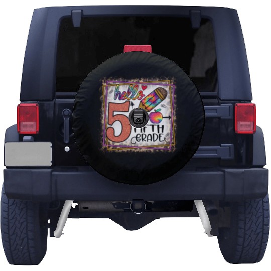 Back To School Spare Tire Covers