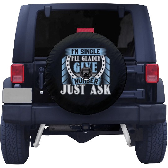 Single Independent Relationship Status Gift Idea Spare Tire Covers