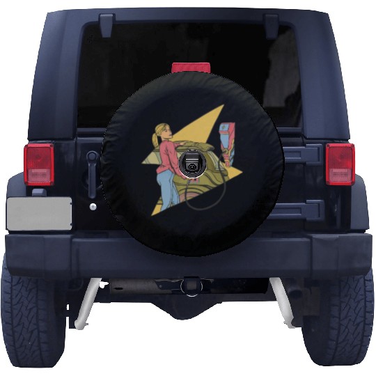 Strong independent woman Strong independent woman Spare Tire Covers