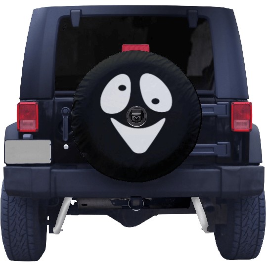 Halloween Scary Ghost Face Costume Spare Tire Covers