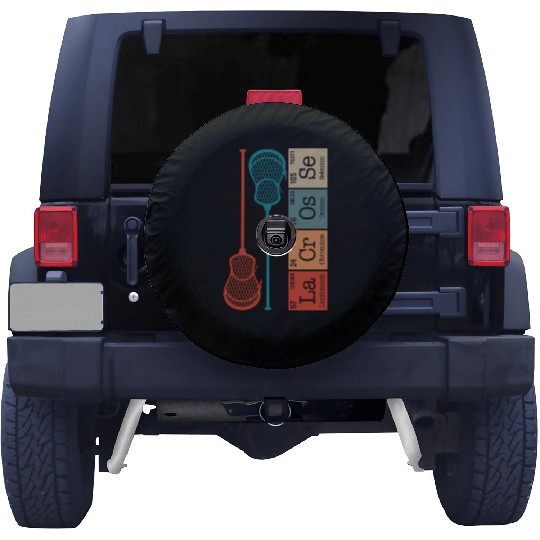 Lacrosse Periodic Table Element Spare Tire Covers, Lacrosse