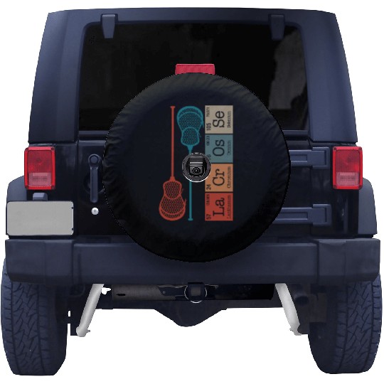 Lacrosse Periodic Table Element Spare Tire Covers, Lacrosse