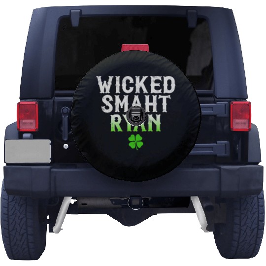Wicked Smaht Ryan Clan Boston Irish Slang Spare Tire Covers