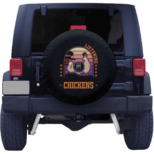 Chickens Gift Chicken Spare Tire Covers