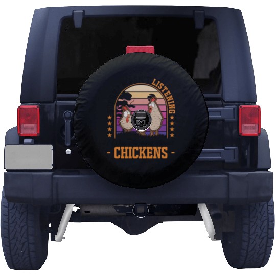 Chickens Gift Chicken Spare Tire Covers