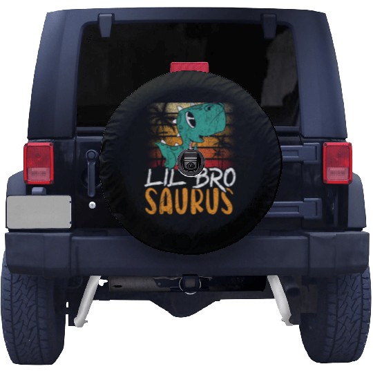 Lil Bro Saurus Best Bro Ever Brotherhood Dinosaur Spare Tire Covers