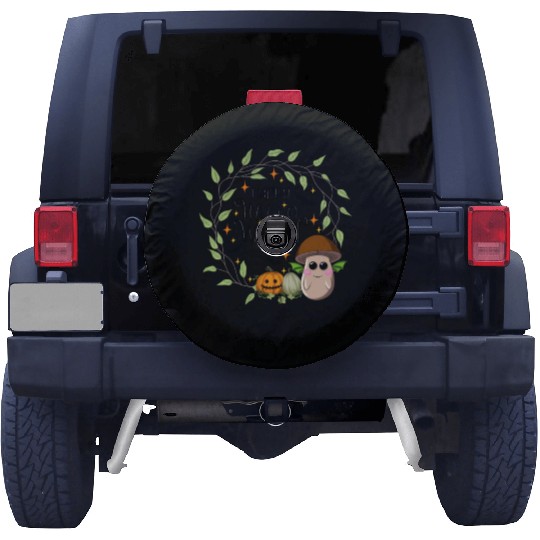 Bat Mushroom 'brown' - Happy Halloween Spare Tire Covers
