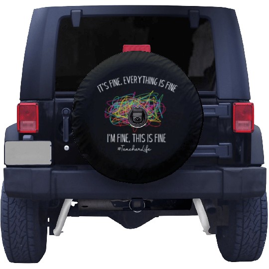 Crazy Kindergarten Teacher Spare Tire Covers