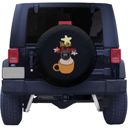 Hello autumn Spare Tire Covers