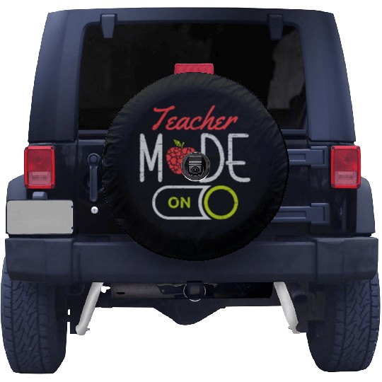 Teacher Mode On University Students School Spare Tire Covers