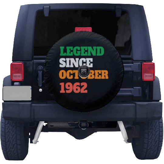 Legend Since October 1962 60th Birthday Spare Tire Covers