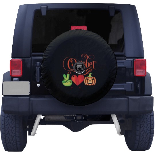 Happy Halloween Spare Tire Covers