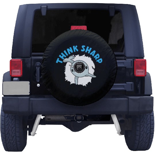 Think Sharp Narwhal Unicorn Of The Sea Animal Spare Tire Covers