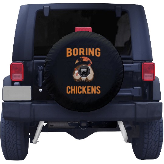 Chickens Gift Farmer Chicken Coop Spare Tire Covers