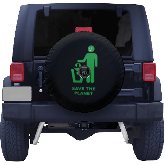 save the planet Spare Tire Covers