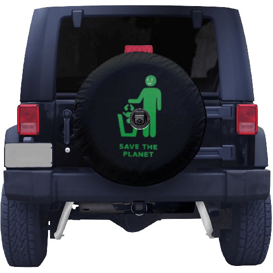 save the planet Spare Tire Covers