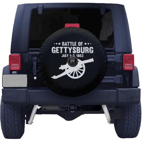 Battle Of Gettysburg Pennsylvania American Us Civi Spare Tire Covers