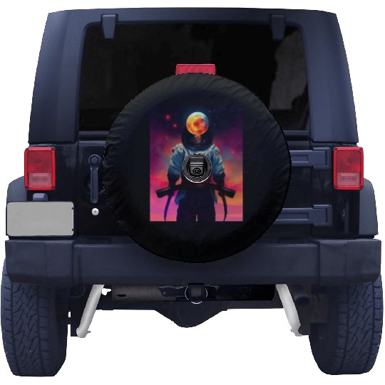 Astronaut Samurai Spare Tire Covers