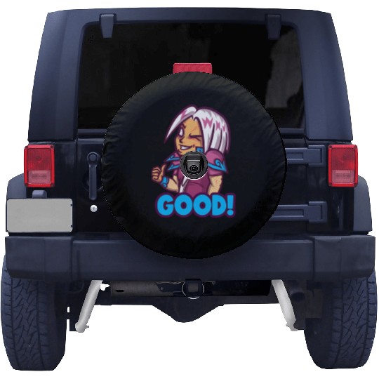 emote maker featuring lost ark inspired characters Spare Tire Covers