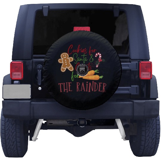 Christmas Cookie Graphic Spare Tire Covers