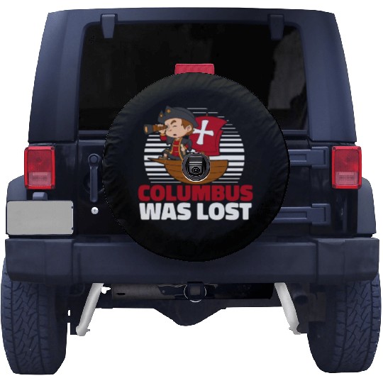 Columbus Day 1492 Spare Tire Covers