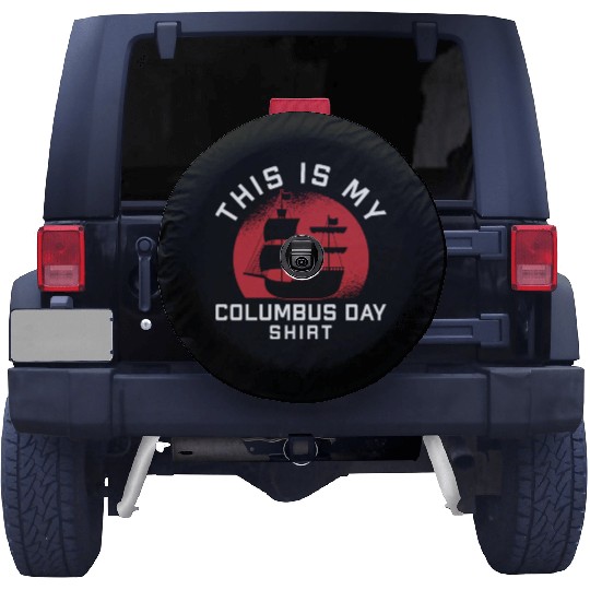 Columbus Day 1492 Spare Tire Covers