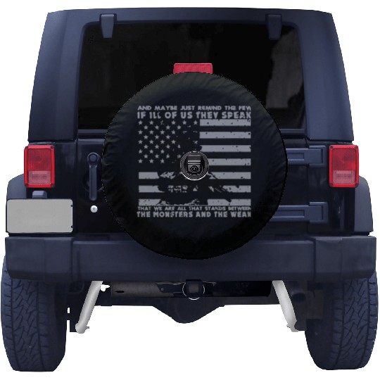 The Monsters And The Weak US Army Veteran Spare Tire Covers