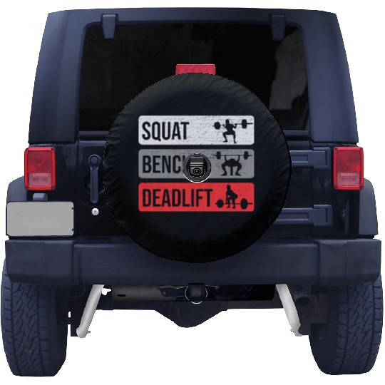 Gym Workout Squat Bench Deadlift Spare Tire Covers