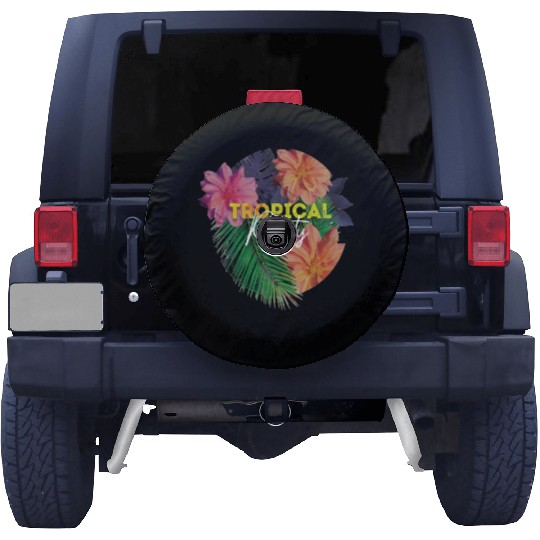 Tropical Party Spare Tire Covers