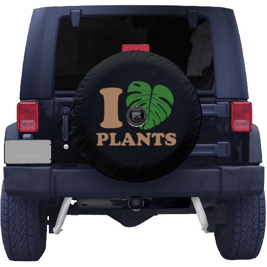 I love plants Spare Tire Covers