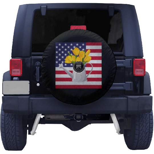 Tulip Gardening Spare Tire Covers